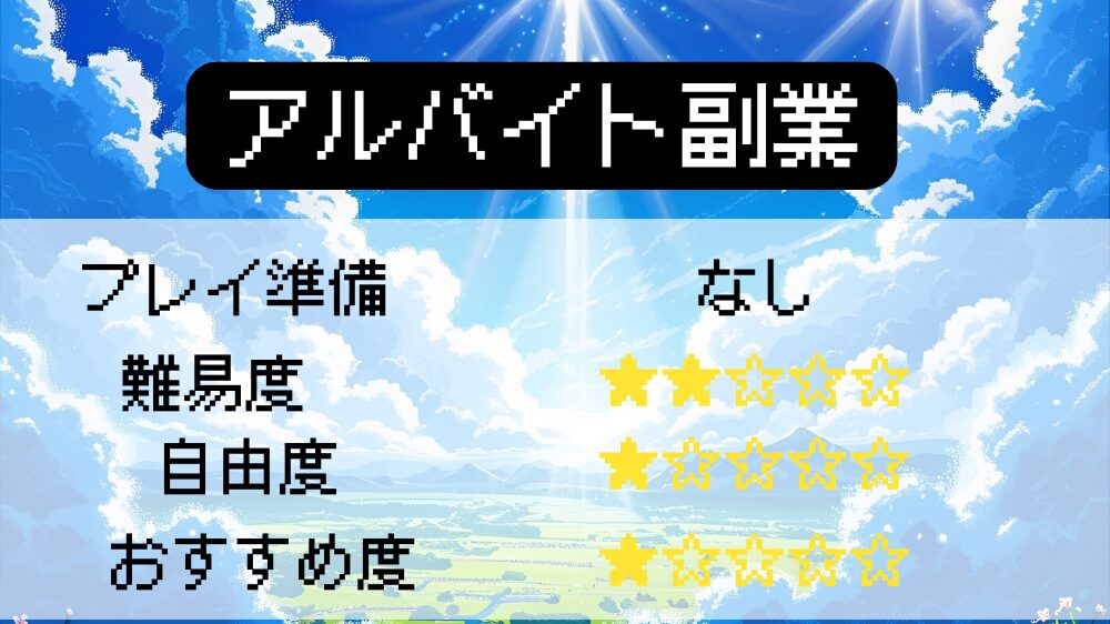 アルバイト副業 見出し